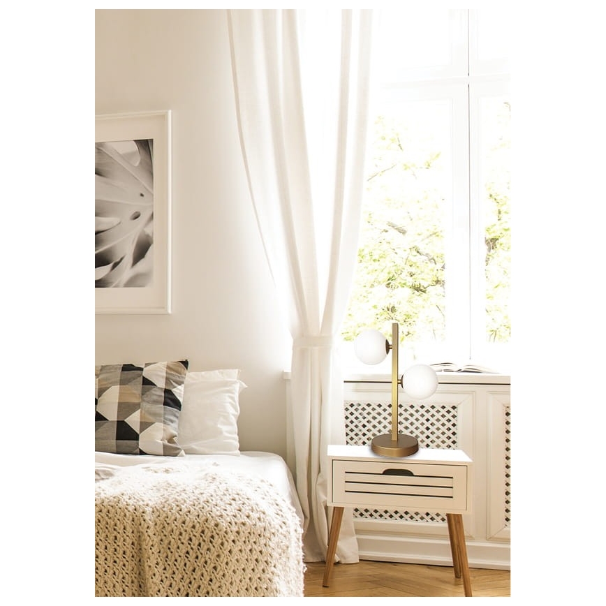 Stolná lampa KAMA 2xG9/28W/230V