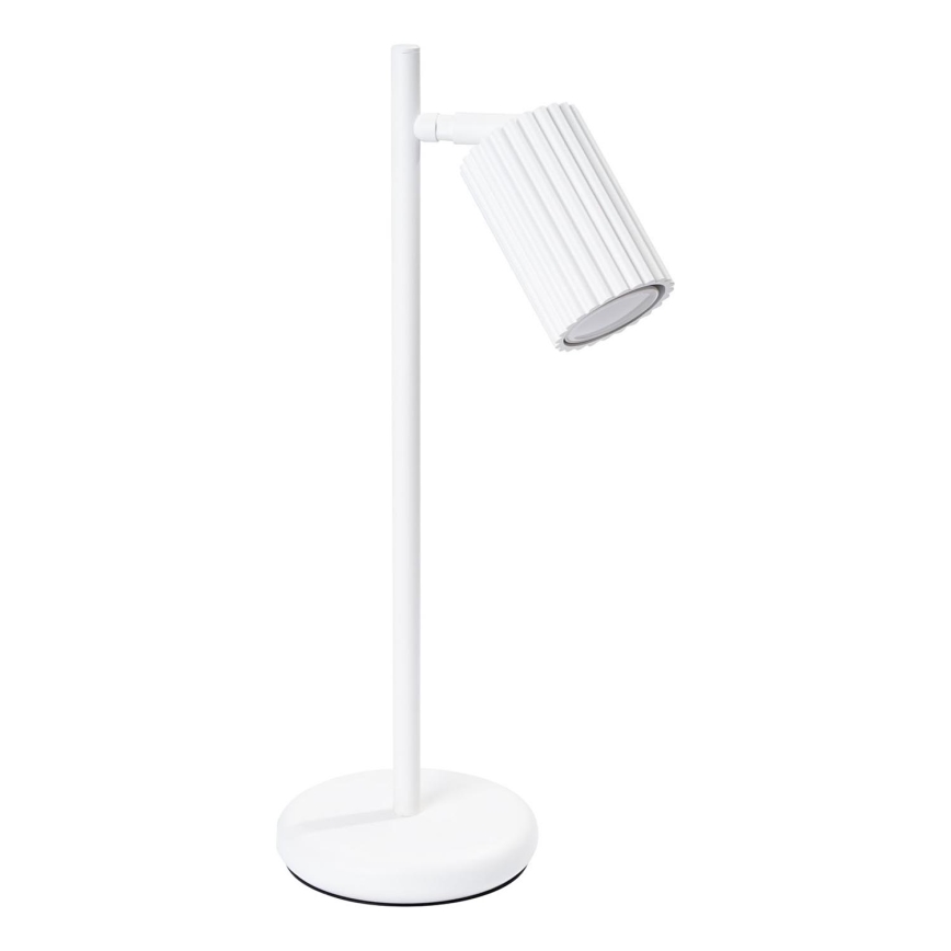 Stolná lampa KARBON 1xGU10/10W/230V biela