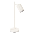 Stolná lampa KARBON 1xGU10/10W/230V krémová