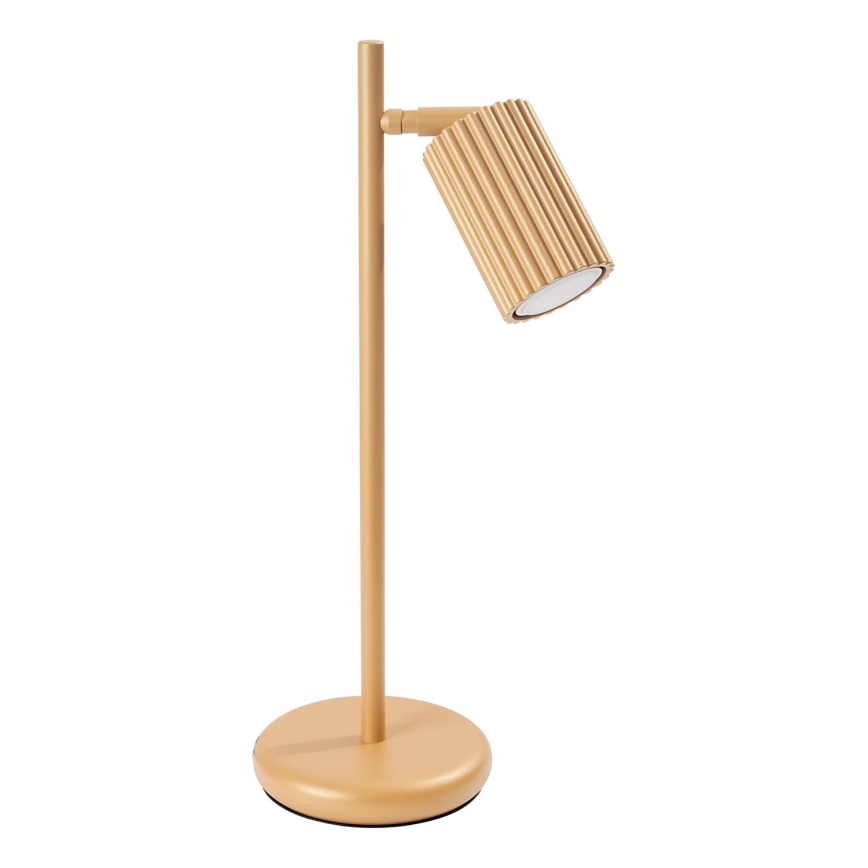Stolná lampa KARBON 1xGU10/10W/230V zlatá