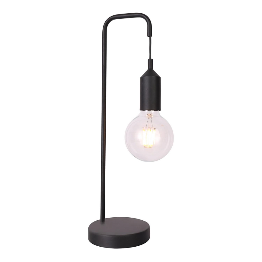 Stolná lampa LAREN 1xE27/40W/230V čierna