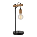 Stolná lampa LEON 1xE27/60W/230V buk