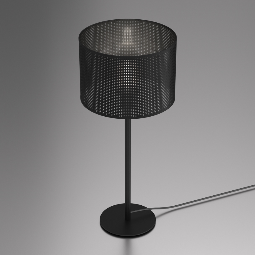 Stolná lampa LOFT SHADE 1xE27/60W/230V pr. 25 cm čierna