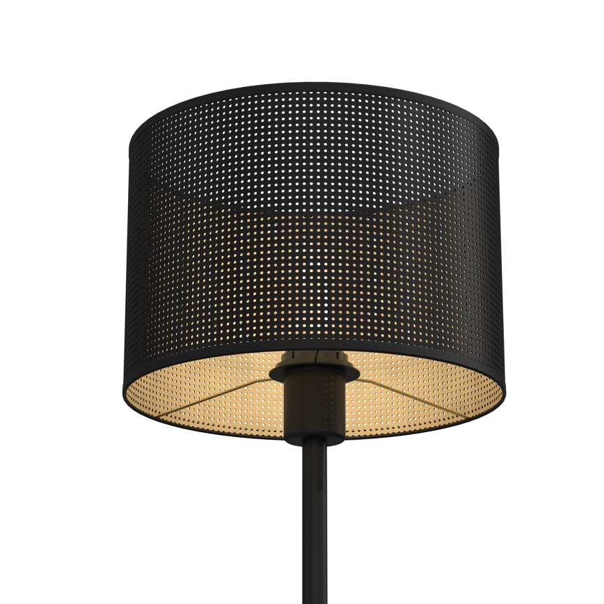Stolná lampa LOFT SHADE 1xE27/60W/230V pr. 25 cm čierna/zlatá