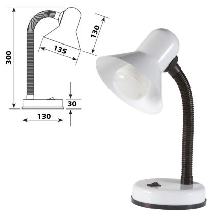 Stolná lampa MALU 1xE27/40W/230V