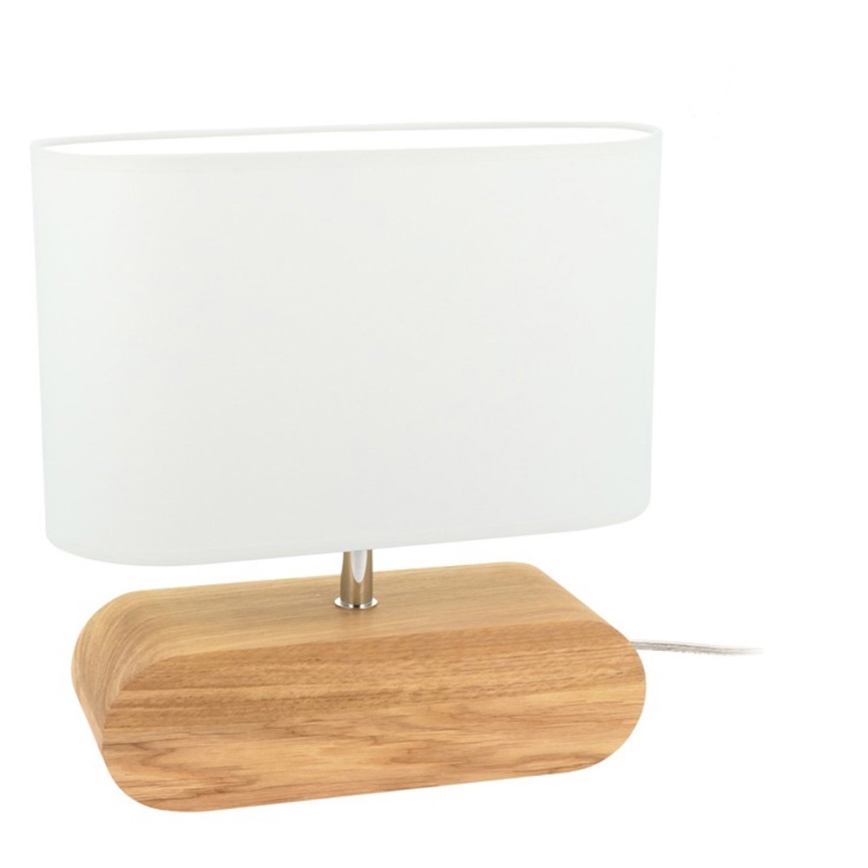 Stolná lampa MARINNA 1xE27/25W/230V dub