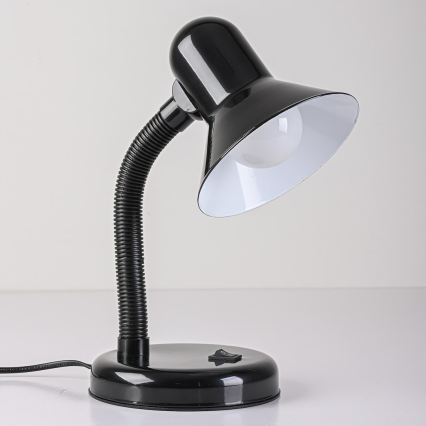 Stolná lampa MENTOR 1xE27/15W/230V čierna