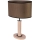 Stolná lampa MERCEDES 1xE27/40W/230V 46 cm hnedá/dub