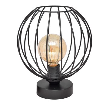 Stolná lampa MERCURE 1xE27/15W/230V čierna