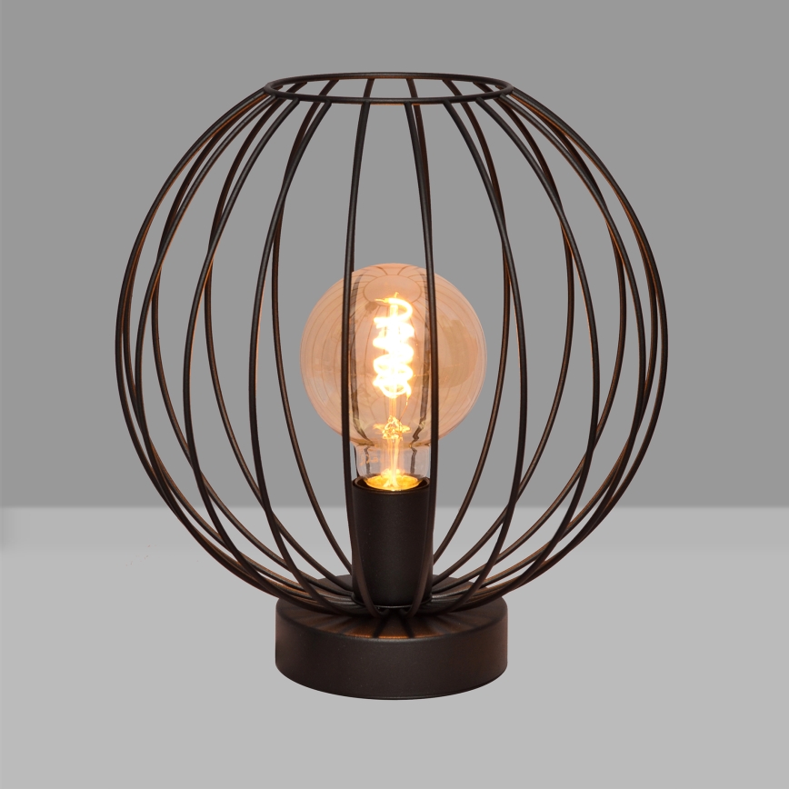 Stolná lampa MERCURE 1xE27/15W/230V čierna