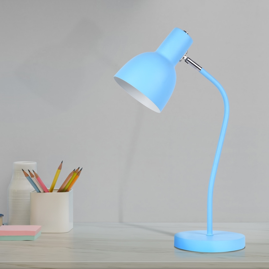 Stolná lampa MIMI 1xE27/10W/230V modrá