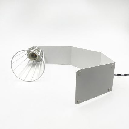 Stolná lampa NANDO 1xE27/15W/230V biela