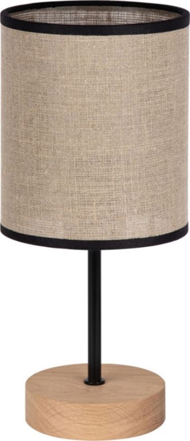 Stolná lampa NEGRO 1xE27/25W/230V dub