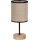 Stolná lampa NEGRO 1xE27/25W/230V dub