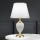 Stolná lampa OVUM 1xE27/40W/230V 48 cm keramika biela/zlatá
