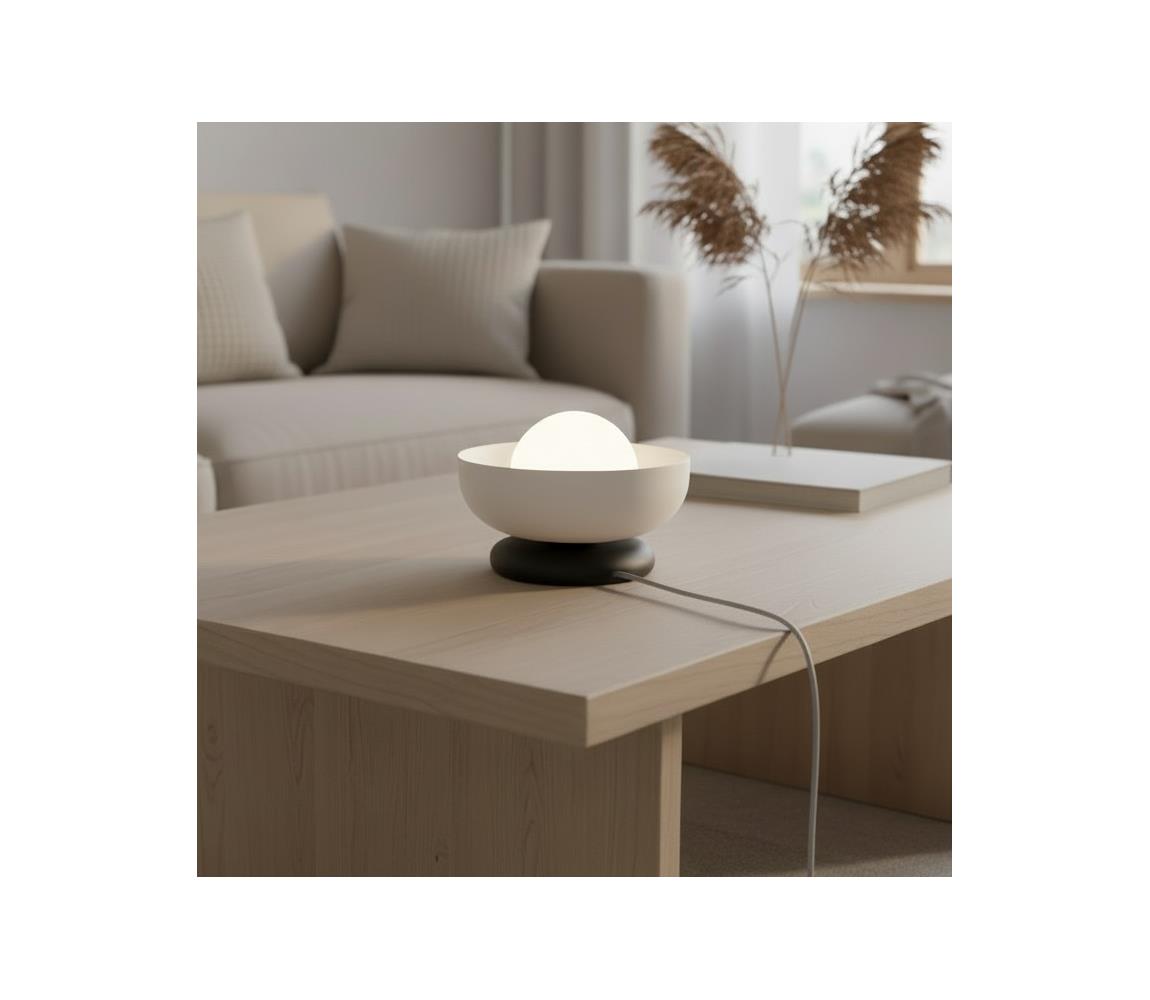 EMIBIG Stolná lampa OZZY 1xG9/8W/230V sivá 1518/LN1