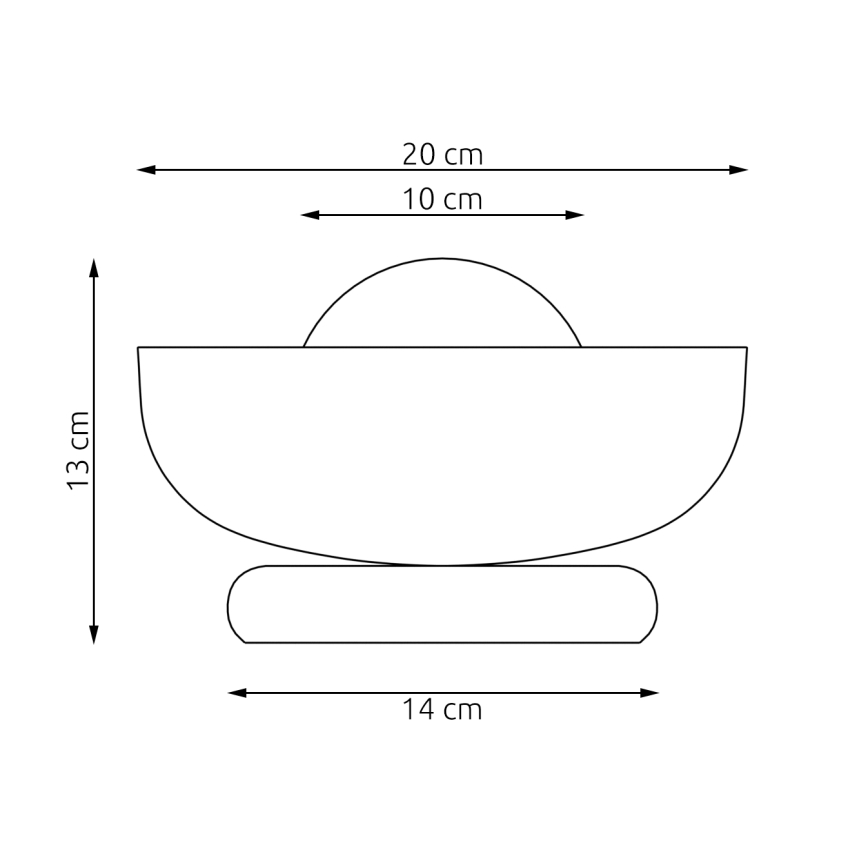 Stolná lampa OZZY 1xG9/8W/230V sivá