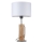 Stolná lampa PINO 1xE27/40W/230V borovica