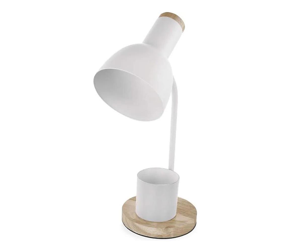 Stolná lampa POPPY 1xE27/25W/230V biela Z7640W
