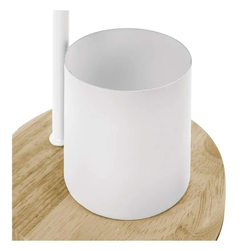 Stolná lampa POPPY 1xE27/25W/230V biela