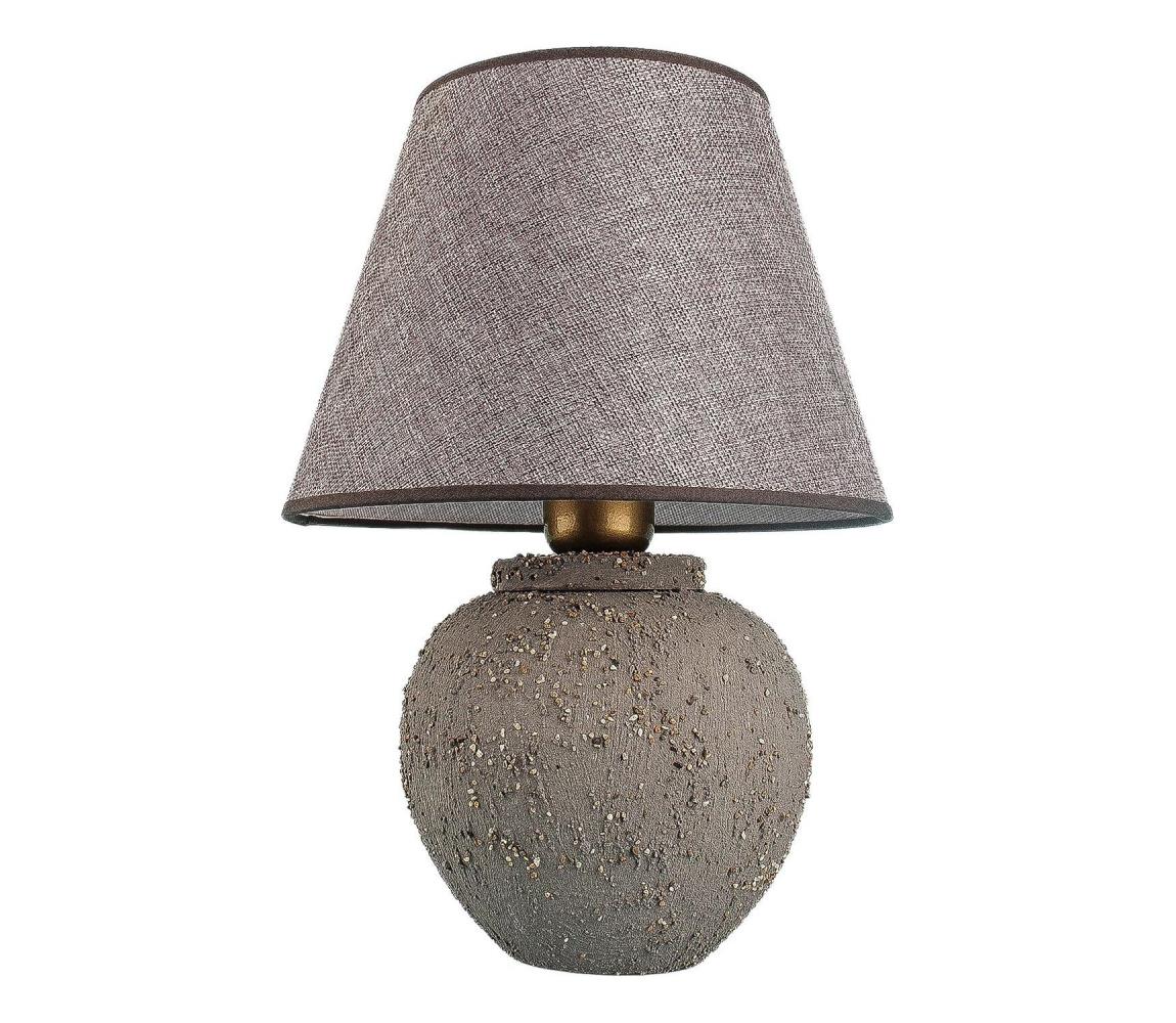 Stolná lampa RAMZES 1xE27/40W/230V hnedá 687HMY2401