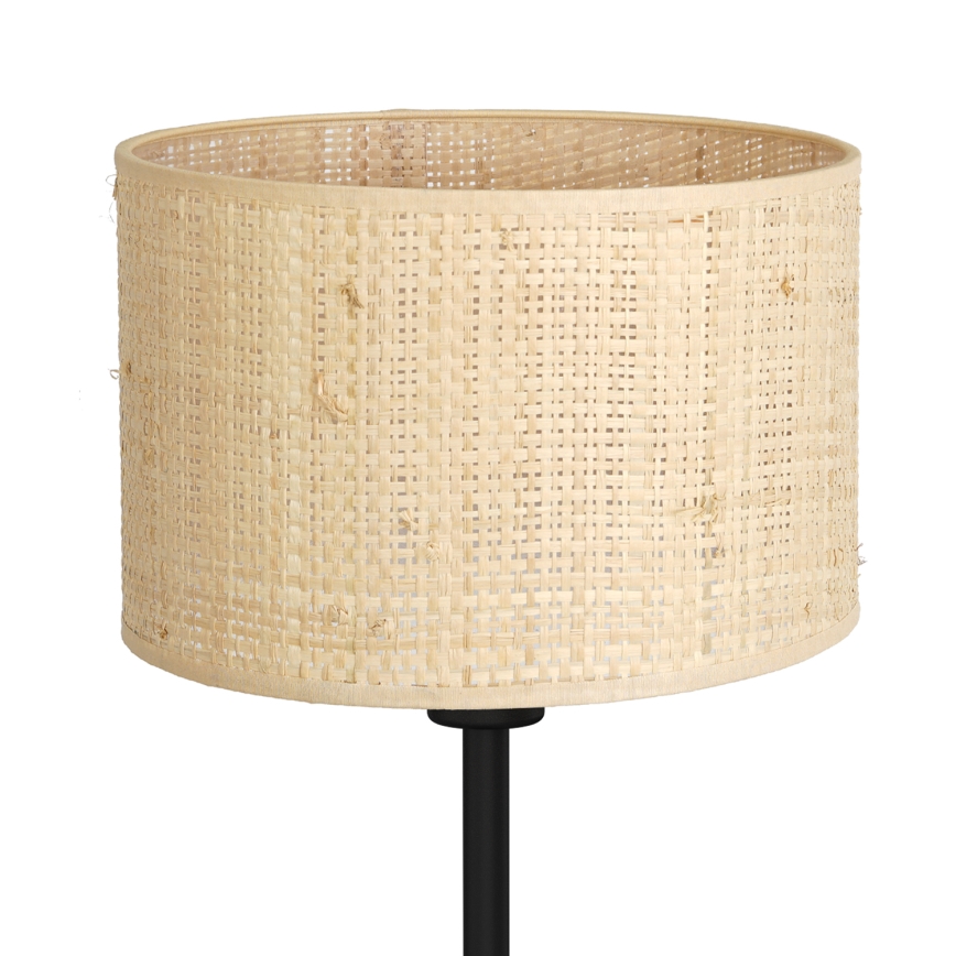 Stolná lampa RATTAN 1xE27/60W/230V pr. 25 cm ratan