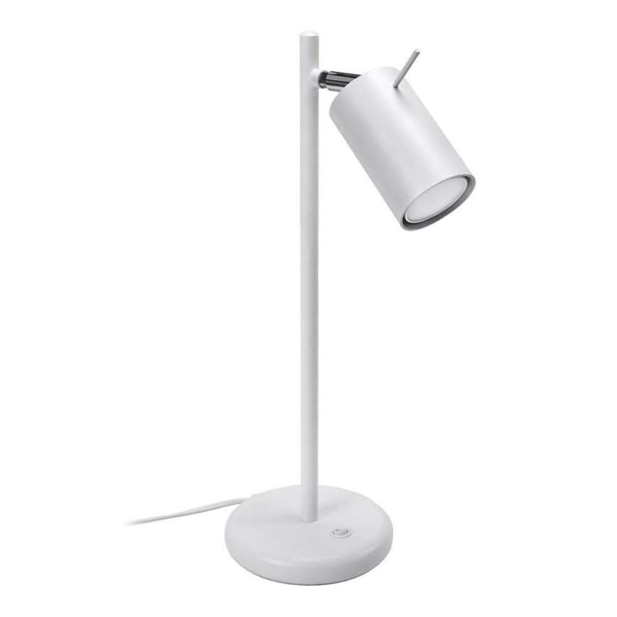 Stolná lampa RING 1xGU10/10W/230V biela