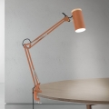 Stolná lampa s klipom GILI 1xE27/40W/230V tehlová
