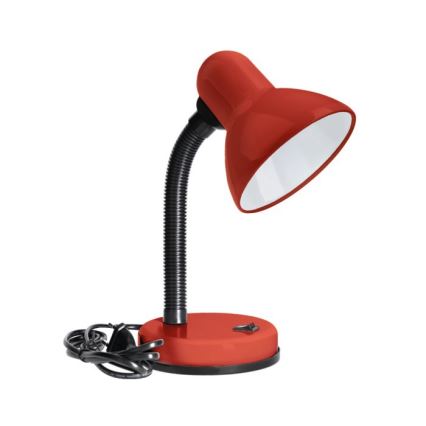 Stolná lampa SMIESZEK 1xE27/40W/230V červená
