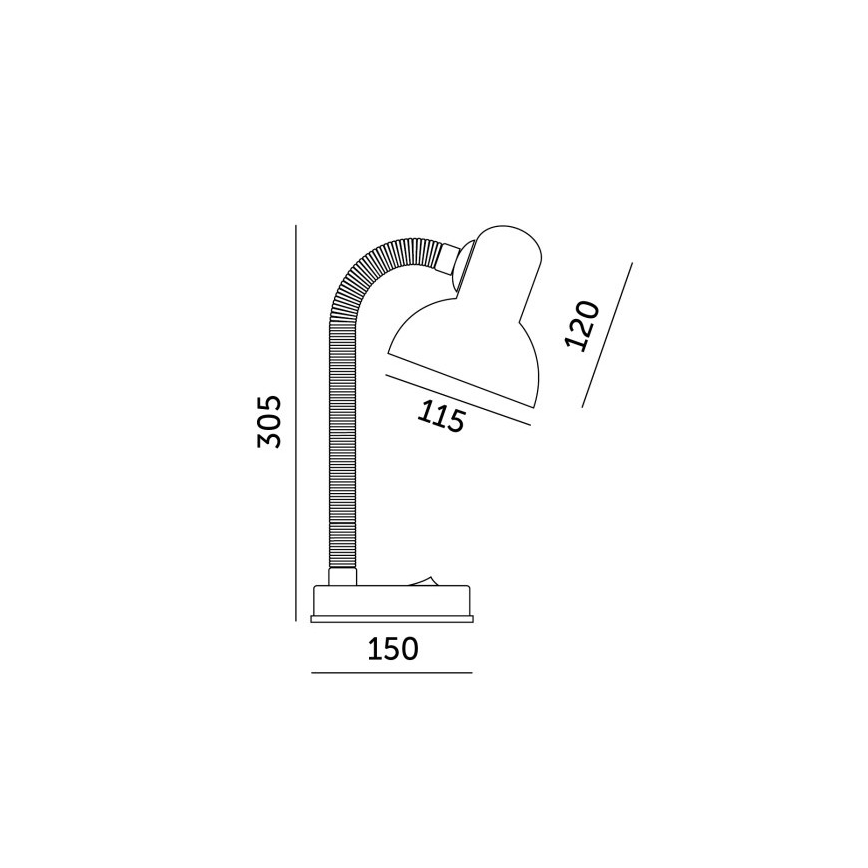 Stolná lampa SMIESZEK 1xE27/40W/230V ružová
