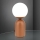 Stolná lampa STANLEY 1xE14/25W/230V keramika/hnedá