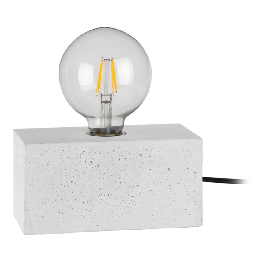 Stolná lampa STRONG DOUBLE 1xE27/25W/230V betón