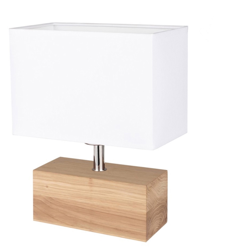 Stolná lampa THEO 1xE27/25W/230V dub