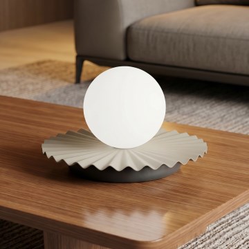 Stolná lampa UMBRA 1xG9/8W/230V béžová