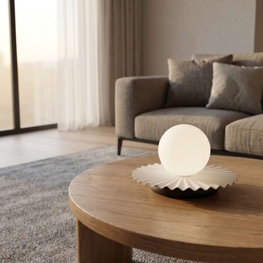 Stolná lampa UMBRA 1xG9/8W/230V biela