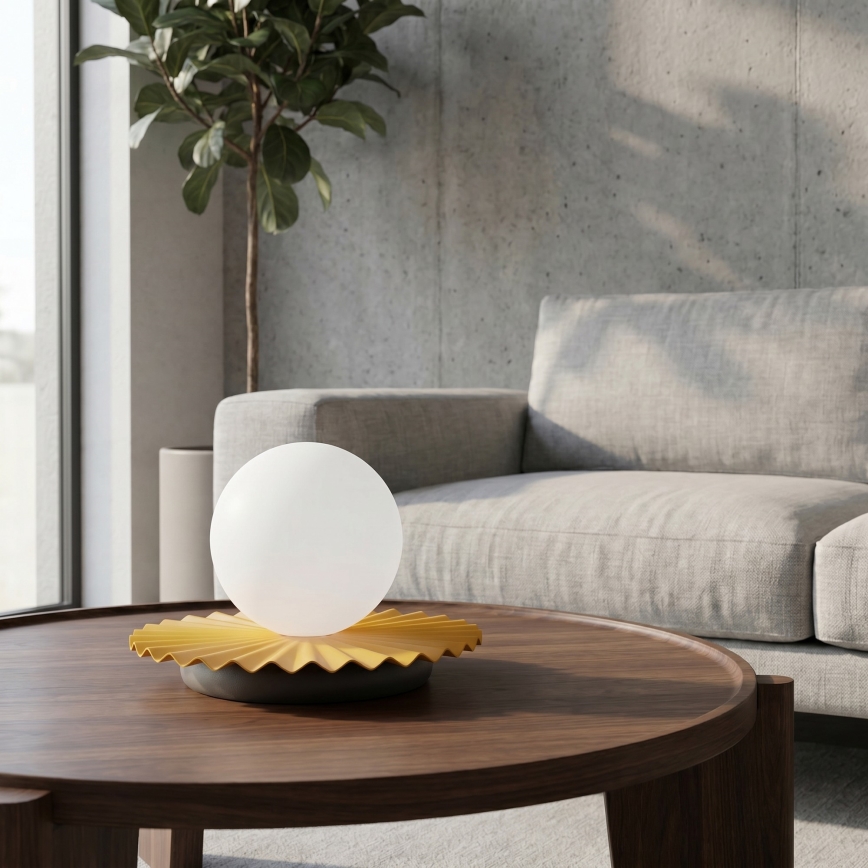 Stolná lampa UMBRA 1xG9/8W/230V oranžová