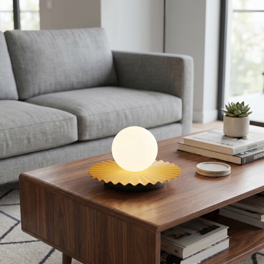 Stolná lampa UMBRA 1xG9/8W/230V oranžová