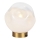 Stolná lampa VANA 1xE27/40W/230V krémová/zlatá