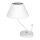 Stolná lampa VICTORIA 1xE27/60W/230V biela