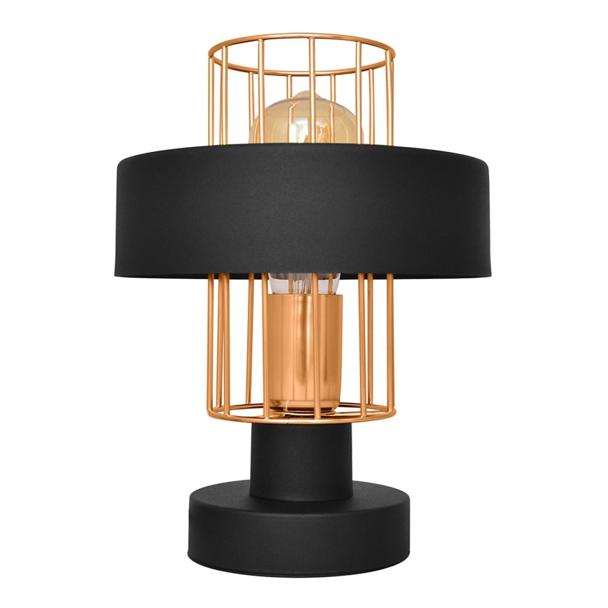 Stolná lampa VOLTA 1xE27/15W/230V čierna/zlatá