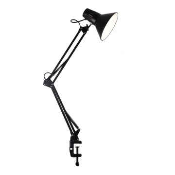 Stolná lampa WORKER 1xE27/10W/230V čierna