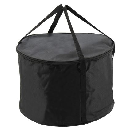 Stolný gril na drevené uhlie 4xAA/USB čierna