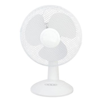 Stolný ventilátor 45 W/230 V, priemer 45 cm, biely