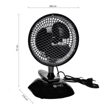 Stolný ventilátor TABLE 30 cm 15W