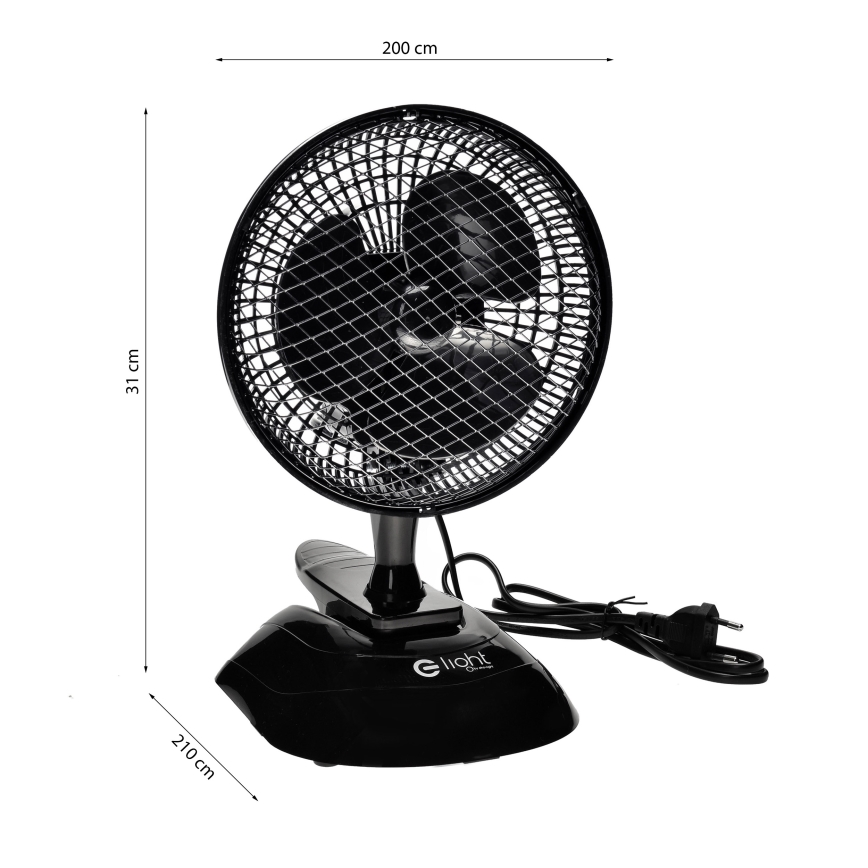 Stolný ventilátor TABLE 30 cm 15W