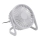 Stolný ventilátor USB pr. 15 cm biela