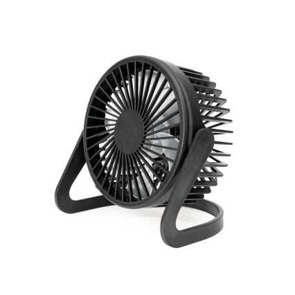 Stolový ventilátor USB pr. 15 cm čierny