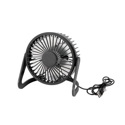 Stolový ventilátor USB pr. 15 cm čierny