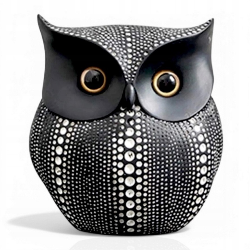 Stolová dekorácia 15 cm, čierna