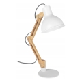 Stolová lampa 1xE27/40W/230V biela